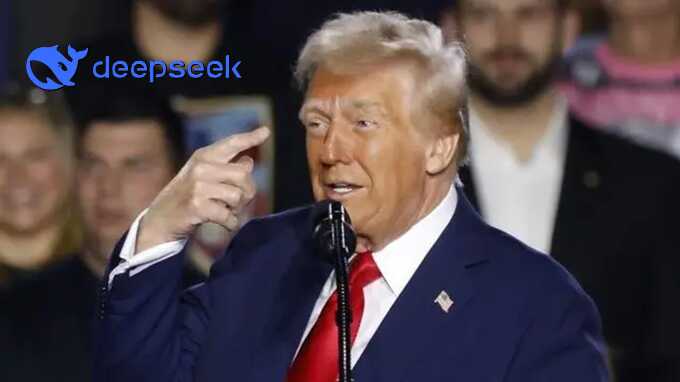 Трамп предупредил о риске для США из-за китайского ИИ DeepSeek