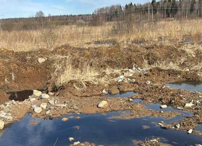 Николай Белоглазов организовал незаконную свалку возле Солнечногорска