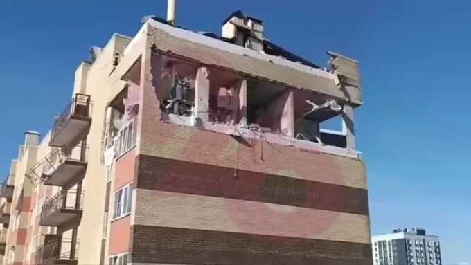 В многоэтажном доме в Ставрополе произошел взрыв газового баллона