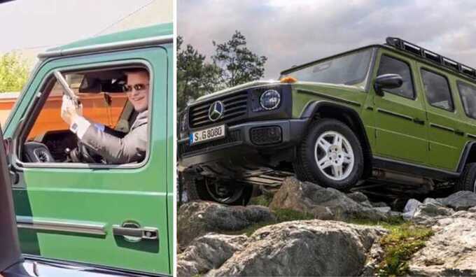 Адам Кадыров водит Mercedes, импорт которого в Россию запрещён