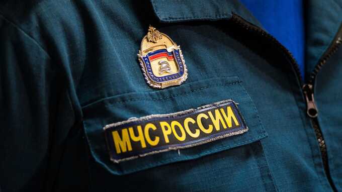 На Воробьёвых горах в Москве произошло возгорание строящегося горнолыжного комплекса