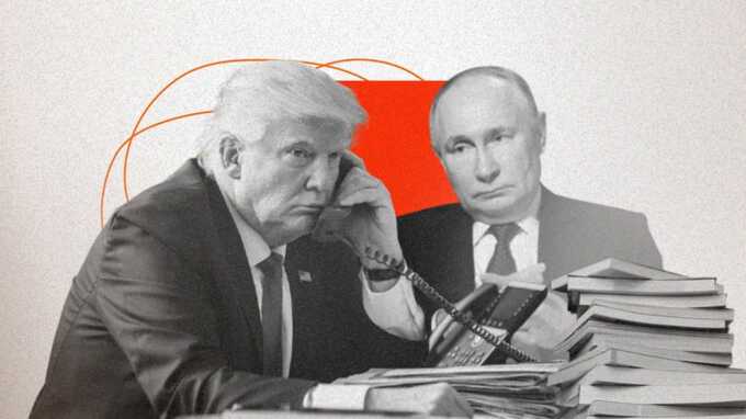 Трамп подверг критике обсуждение с Путиным