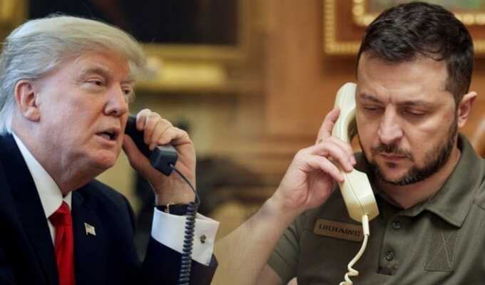 Зеленский поделился деталями телефонного разговора с Трампом