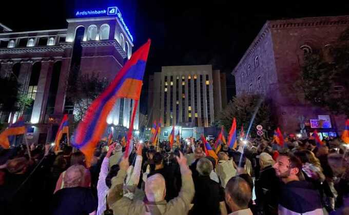В Армении состоялись акции протеста против нахождения российских солдат
