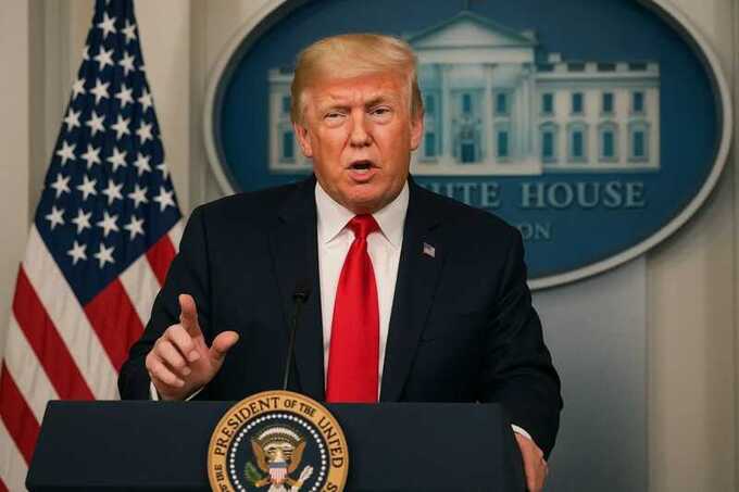 Трамп подписал указ, который обязывает генпрокурора США привлекать к ответственности за осквернение флага